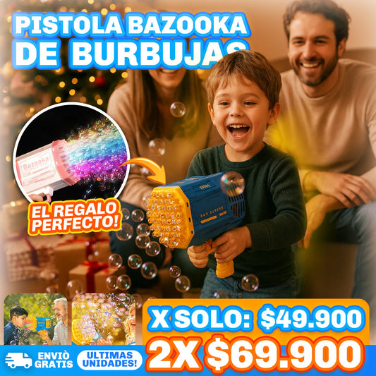 RocketBubble® - Pistola de burbujas